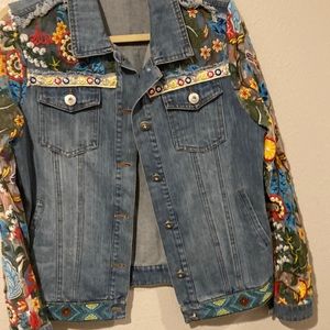 Fun denim jacket!